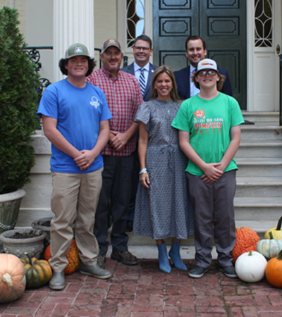 Annual Delivery of Pumpkins and Gourds