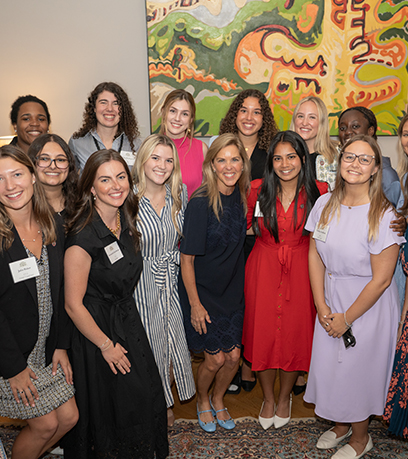 The First Lady with the ladies from the 2025 Fellows Program