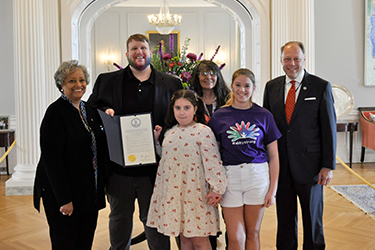 Secretary James and Secretary Littel are #AbbyStrong on Rare Disease Day.