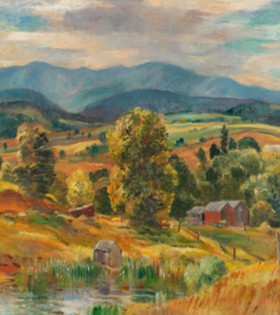 Buffalo Gap, a painting by Horace Day.