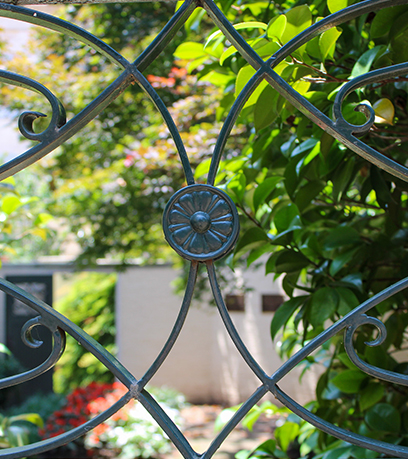 A picture of the Valentine-Jackson Garden